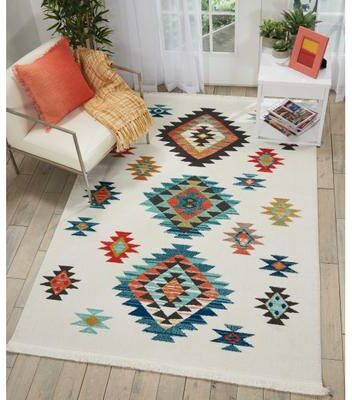 Nourison Tribal Decor Aztec Geometric Area Rug