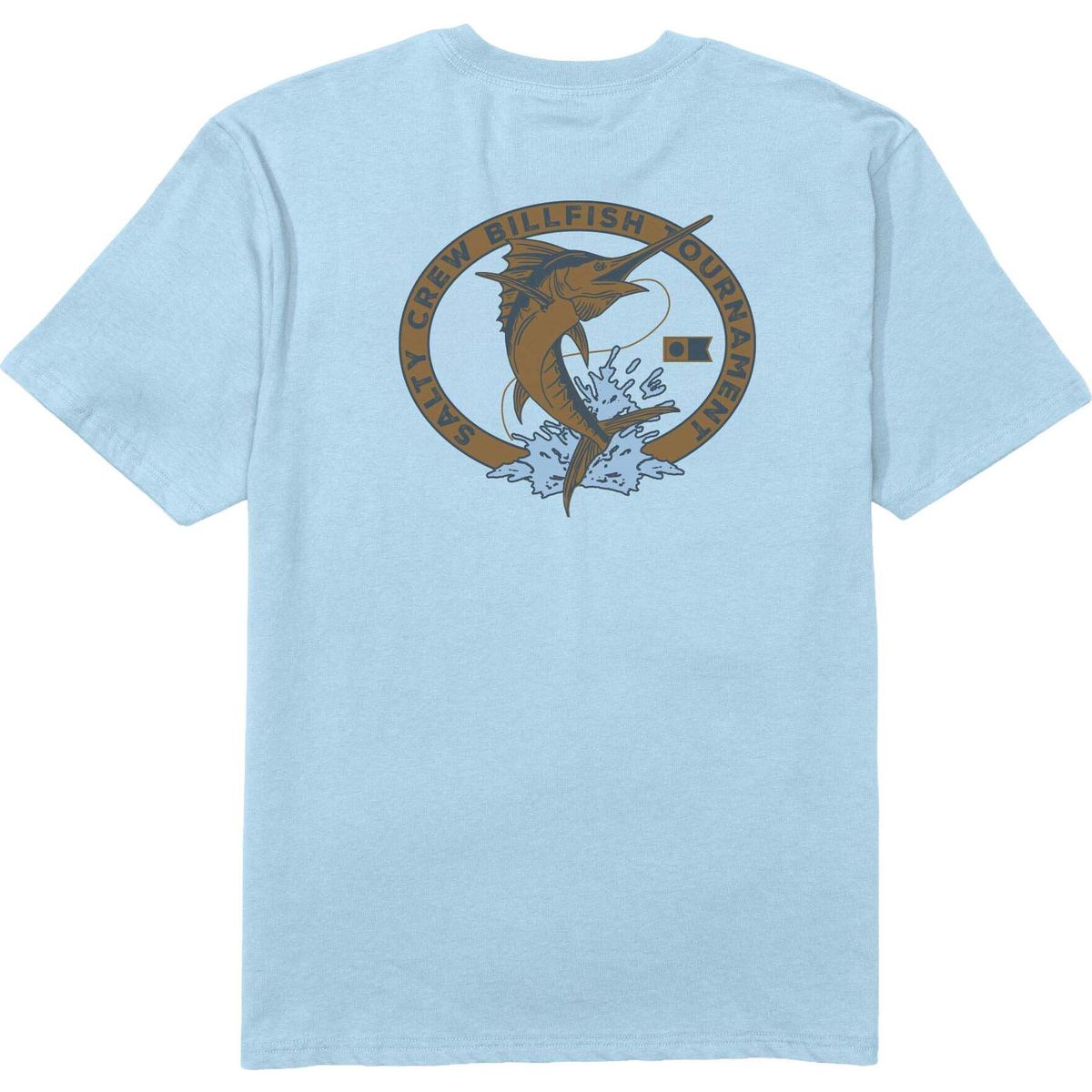 Salty Crew Shootout SS Tee clear sky (CSKY) XL 25035069-CSKY-XL