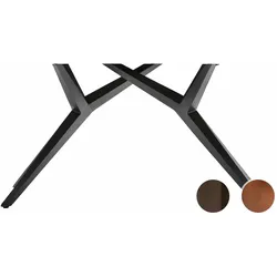 SIT Tops & Tables Untergestell X Eisen antikschwarz
