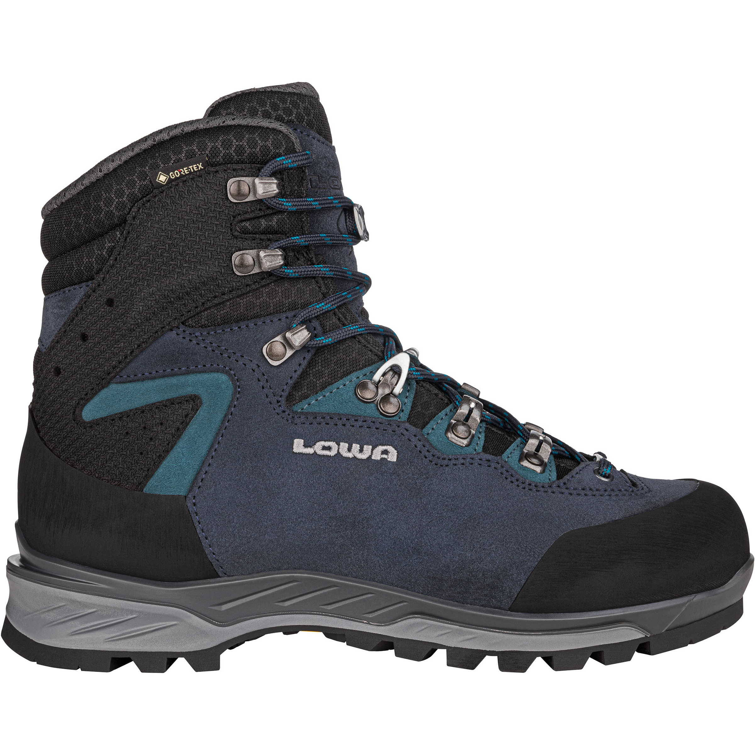 Lowa Lavena Evo GTX Damen Wanderschuhe blau Größe 39.5 Bergsteigen | Hochtour Wasserdicht