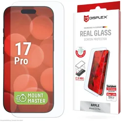 DISPLEX Panzerglas (10H, 2D) für Apple iPhone 17 Pro