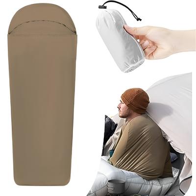 Lightweight Adult Sleep Sack Travel Sheets, Ultralight Washable Sleeping Bag Liner For Backpacking Camping Hotel Hostels Lightweight Adult Sleep Sack Travel Sheets, Ultralight Washable Sleeping Bag Liner For Backpacking Camping Hotel Hostels