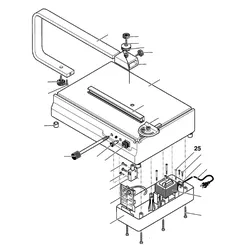 PROXXON 27080-25 Schraube für Transformator für Thermocut 230/e