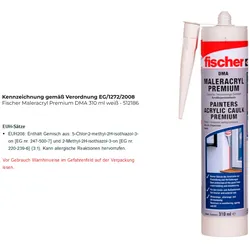 Fischer Maleracryl Premium DMA 310 ml weiß - 512186