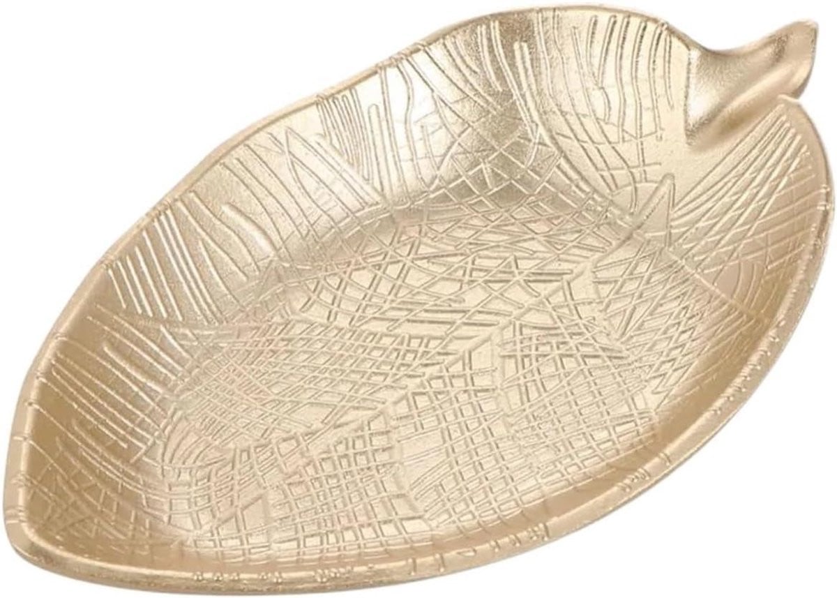 Houten Dienblad Sieraden Pallet in Goud voor het Opbergen van Sieraden
