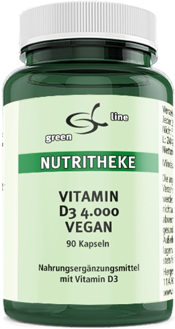 green line Vitamin D3 4000 vegan Kapseln 90 St