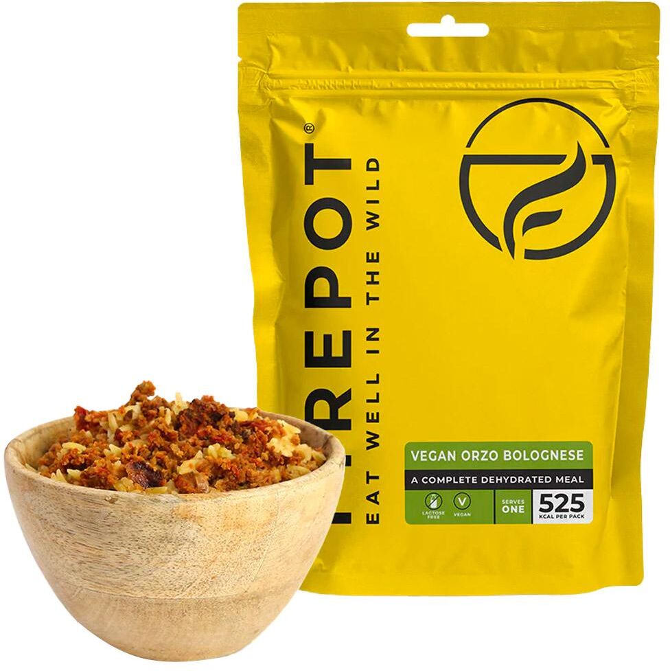 Firepot  - Pâtes Bolognaises Au Soja 135 g. - Repas Lyophilisé
