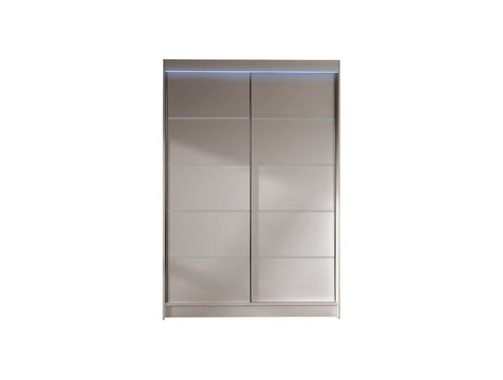 SCHWEBETÜRENSCHRANK Lino IV mit RGB LED Beleuchtung