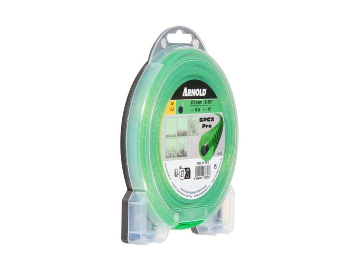 Arnold Trimmerfaden Spcx Pro 2,4 mm x 15 m, grün