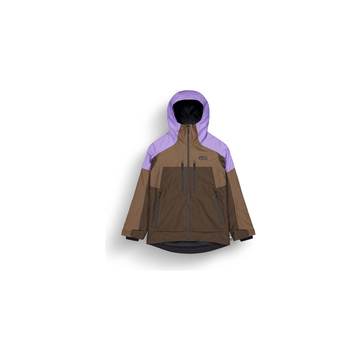 Picture EXA Jacket paisley cocoa chicory (C) S WVT0368CC Paisley Cocoa ChicoryS