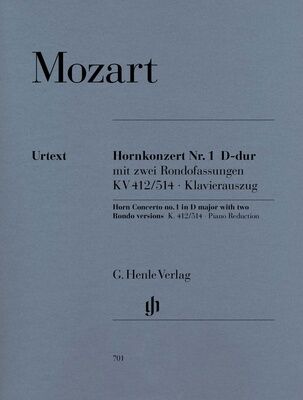 Henle Verlag Mozart Hornkonzert Nr. 1
