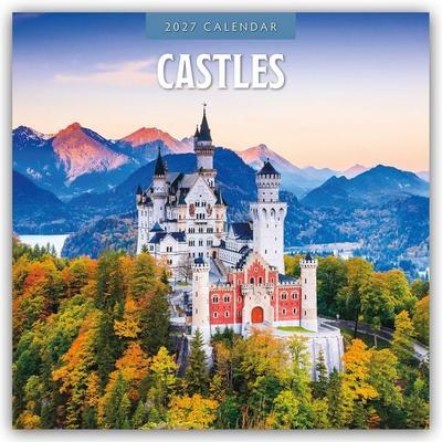 Castles – Burgen – Schlösser 2027 – 16-Monatskalender
