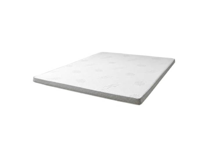 TRAUMSCHLAF Matratzen-Topper anschmiegsamer Gelschaum - Auflage - Allergikergeeignet viele Größen mit Bezug 100x200 cm