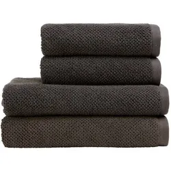 Christy Frottierserie Brixton Liquorice Badematte 60x60cm