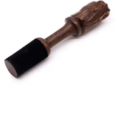 Wooden Stick - 14cm  - Elephant Carving