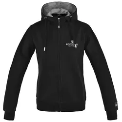 Sweat Jacket Unisex Classic Hood Black / L