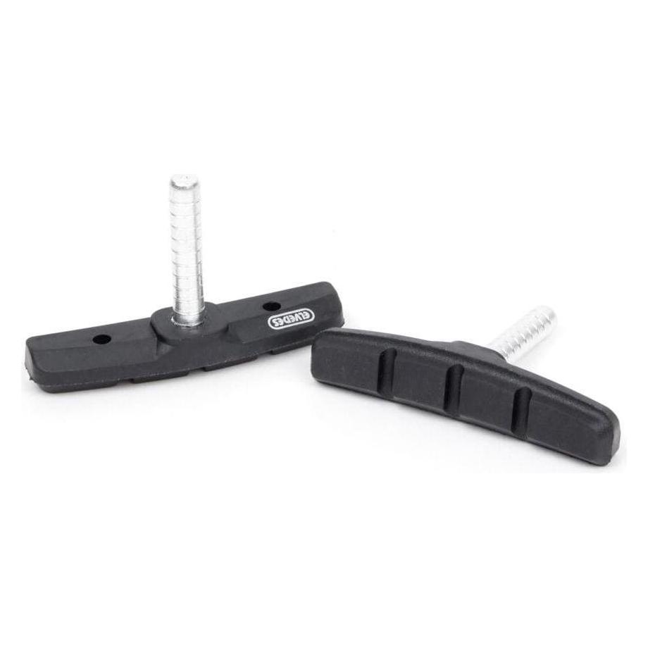 Elvedes Bremsschuhe Cantilever 70 x 10 mm, Schwarz (Shimano, Gummi) (EL6808)
