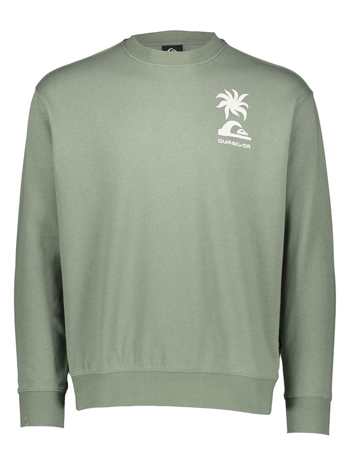 Quiksilver Sweatshirt in Grün - S