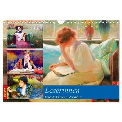 Leserinnen (Wandkalender 2027 DIN A4 quer), CALVENDO Monatskalender