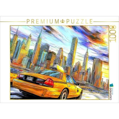CALVENDO Puzzle New York | 1000 Teile Lege-Größe 64x48cm Foto-Puzzle für glückliche Stunden