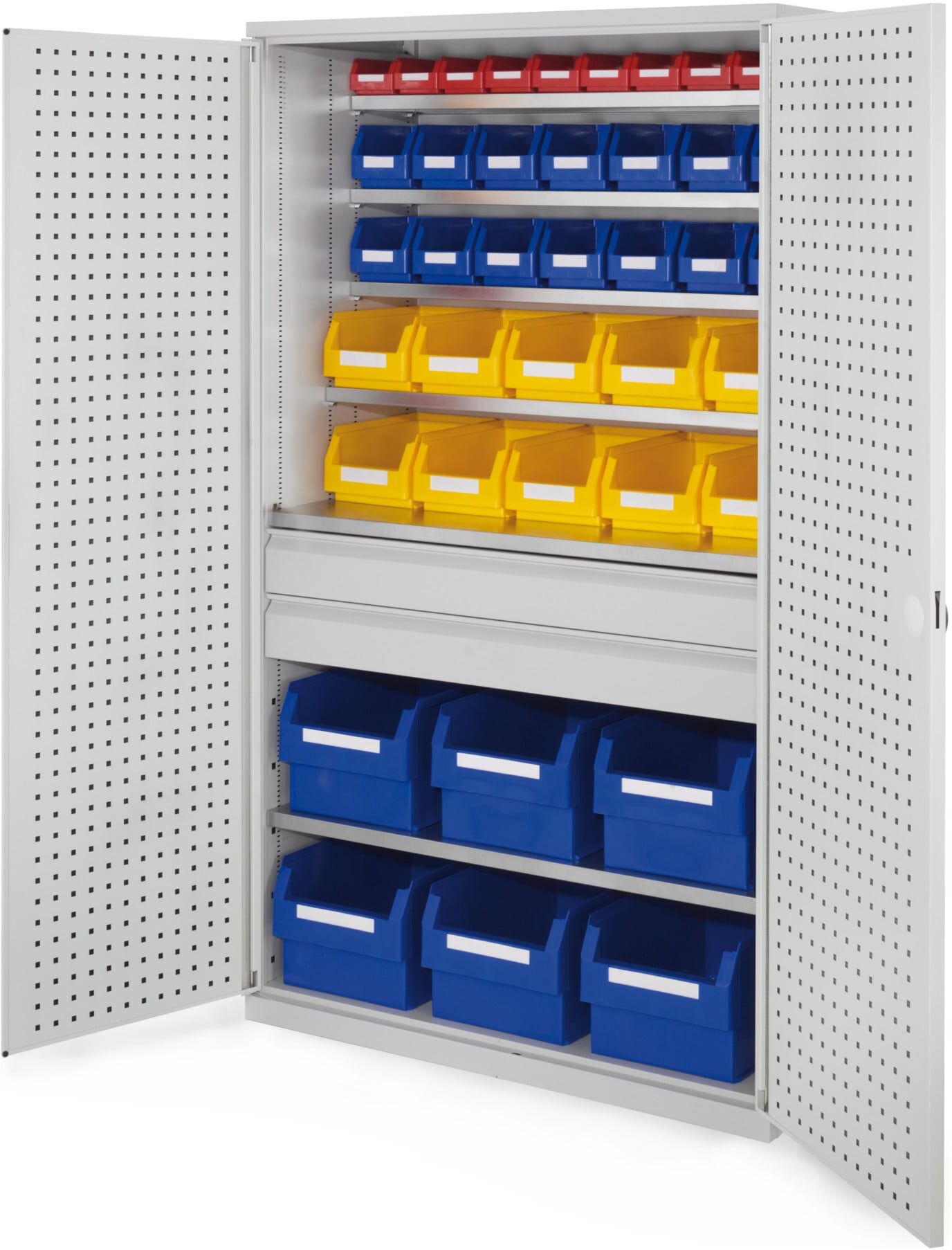 Kappes Grossraumschrank Mod. 32 Lochplattentüren (1780.15.3013)