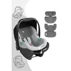 ABC Tulip Babyschale i-Size / 0 bis ca. 13 kg, Farbe Kinderwagen: Camel