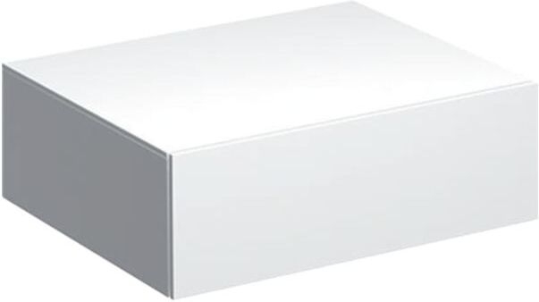 Geberit Xeno² Seitenschrank 500507011 58x20x46,2cm, mit Schublade, hochglänzend/weiß
