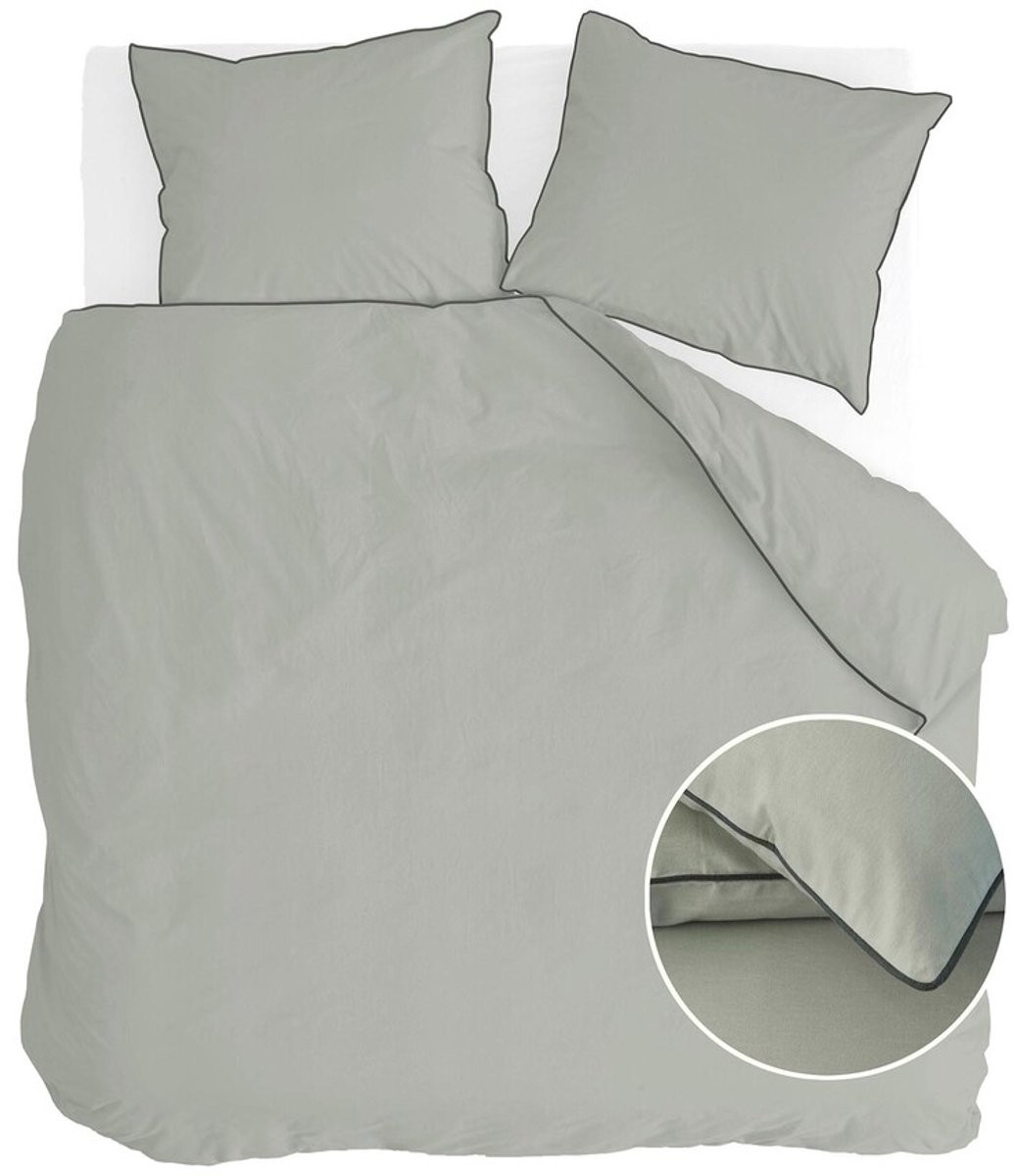 Walra Dekbedovertrek Sweet Softy Grijs - 240 x 220 cm - 100% Katoen