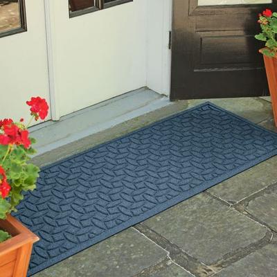 Bungalow Dba Matterly Ellipse Runner Mat 60 x 22, 60 x 22, Navy