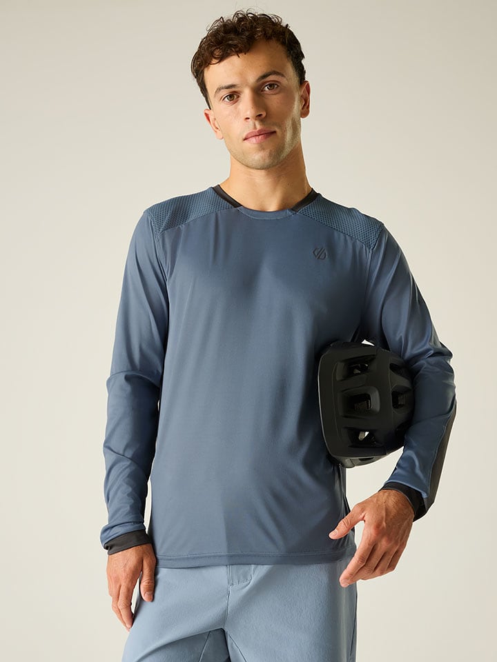Dare 2b Fahrradlongsleeve "Trackstand Ace" in Graublau - M