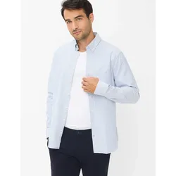 Brax Herren Hemd Style DANIEL steel blue, Blau, Gr. S