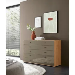 CASEDO Kommode Burgos Glas Braun Havanna