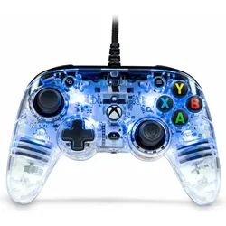 Nacon Gaming Pro Compact Controller (Windows, Xbox One S, Xbox One X, Xbox Series S, Xbox Series X), Gaming Controller, Transparent