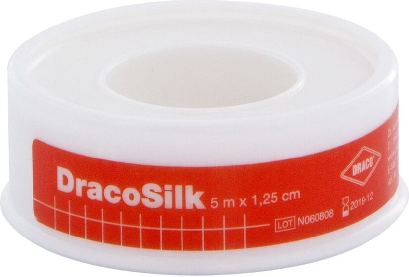 Dracosilk Rollenpflaster 1,25 cmx5 m