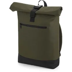 BagBase Rucksack 'Roll-Top' BG855 military green 32 x 44 x 13 cm