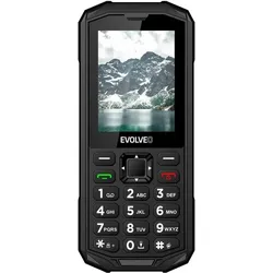 Evolveo Strongphone x5 DualSim schwarz/grau (2.40", 0.30 Mpx), Tastenhandy, Grau, Schwarz