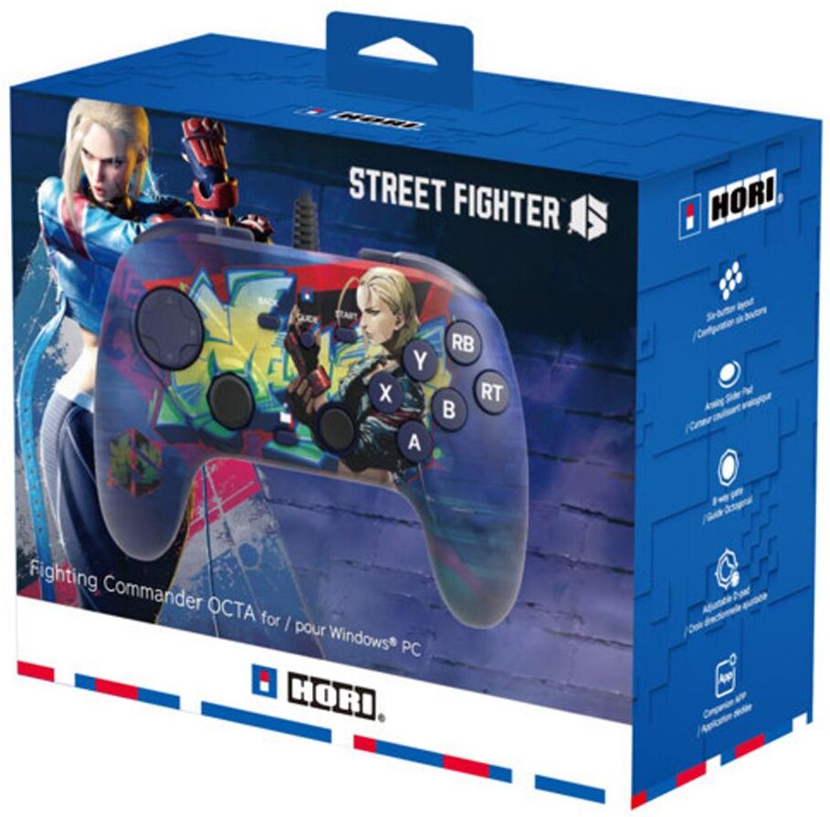 Hori Fighting Commander Octa Street Fighter Cammy Edit peliohjain, PC