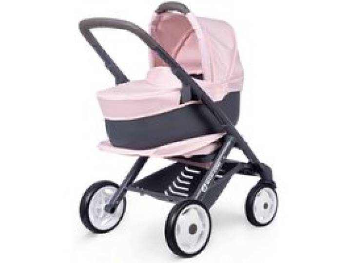SMOBY Poussette de poupée Maxi-Cosi 3-en-1 (rose)