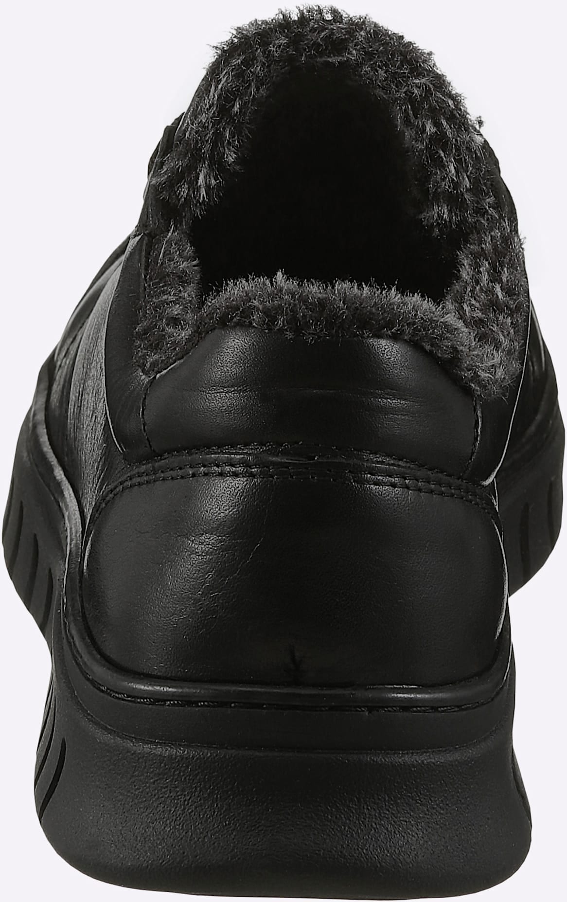 Schnürschuh GEMINI, Damen, Gr. 38, schwarz, Glattleder, Schuhe Schnürschuh