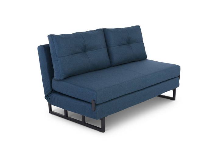 Raburg Schlafsofa 2-Sitzer mit Gästebett-Funktion, 146×192 cm Liegefläche, Zara, Komfortschaum, 6-fach verstellbares Kopfteil, rückenbezogen, modern