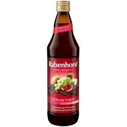 RABENHORST 11 Plus 11 Multivitaminmehrfr.Saft rot 700 ml