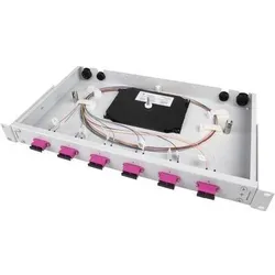Telegärtner 19" LWL-Rangierverteiler BASIS V 1HE, Server Zubehör, Violett