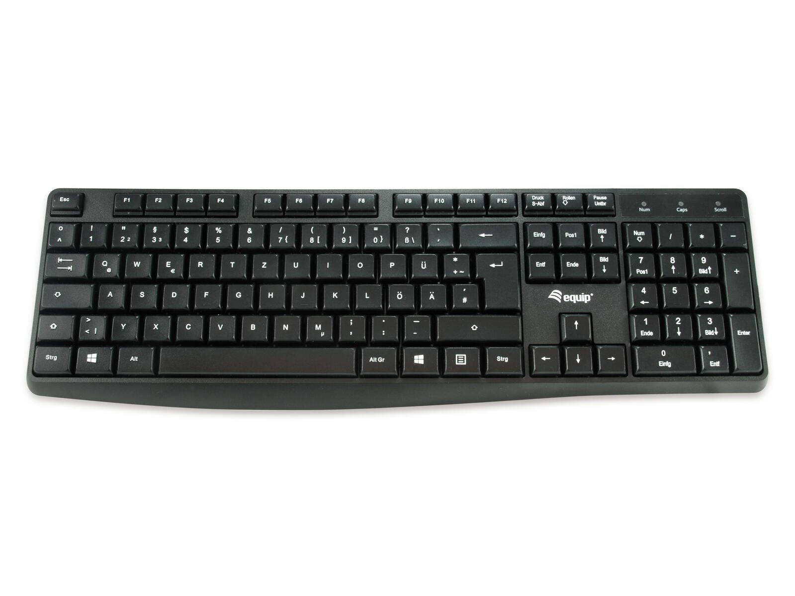 Equip 245212 kabelgebundene USB-Tastatur - Schwarz