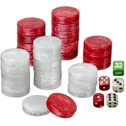 Philos Backgammon Spielsteine Turnier
