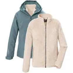 KILLTEC Kinder 3in1-Jacke KOW 167 GRLS JCKT, Größe 164 in Blau Blau