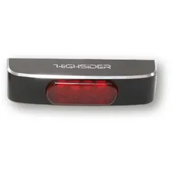 HIGHSIDER pro Conero T2 LED Rücklicht Schwarz/Rot E-geprüft (1Stck)