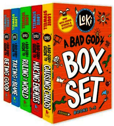 Louie Stowell Loki: A Bad God's Guide 5 Books Collection Box Set - Fiction - Paperback