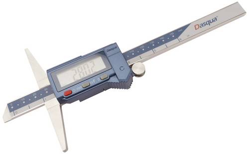 Dasqua 2103-1005, DIN EN 862 Digitaler Tiefenmessschieber 150mm IP54