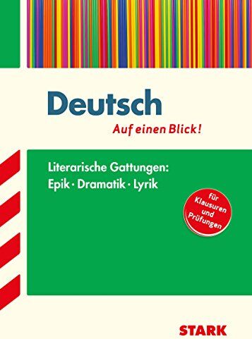 Training Deutsch / Deutsch - Auf einen Blick!: Literarische Gattungen: Epik - Dramatik - Lyrik - für Klausuren und Prüfungen - Preis vom 13.10.2026 11:25:28 h