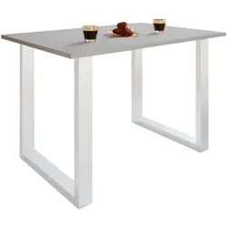 VCM, Esstisch, Premium Esszimmertisch Holztisch Esstisch Tisch "Xona U" (140 x 80 x 76 cm)